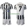 Maillot de Supporter Juventus Cristiano Ronaldo 7 Domicile 2021-22 Pour Enfant